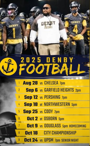  2025 Denby Varsity Football